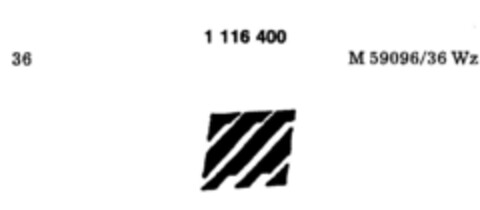 1116400 Logo (DPMA, 21.08.1986)