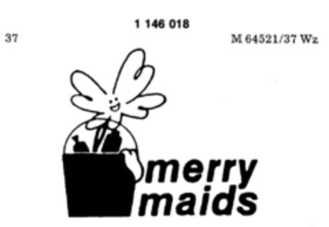 merry maids Logo (DPMA, 11.02.1989)