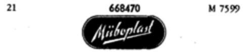 Müboplast Logo (DPMA, 29.01.1954)