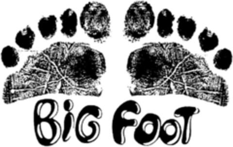 BiG FOOT Logo (DPMA, 27.10.1992)