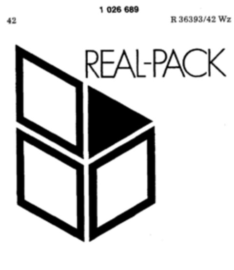 REAL-PACK Logo (DPMA, 04/02/1979)