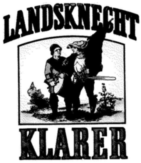 LANDSKNECHT KLARER Logo (DPMA, 03/01/1991)