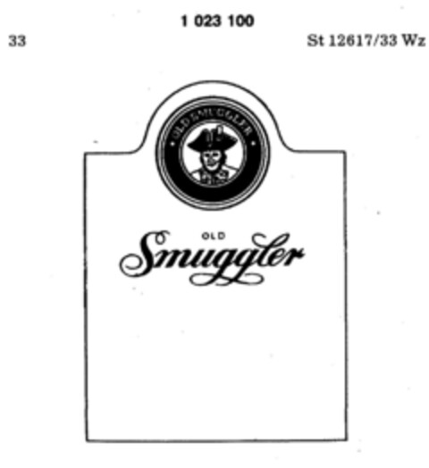 OLD Smuggler Logo (DPMA, 01/24/1981)