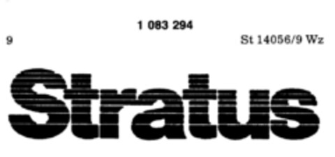 Stratus Logo (DPMA, 07.11.1984)