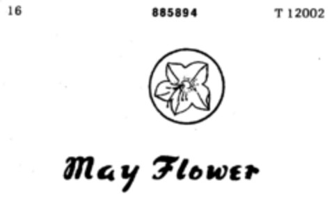 May Flower Logo (DPMA, 03.06.1967)