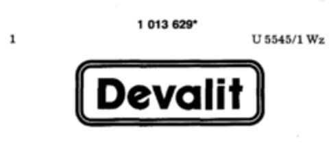 Devalit Logo (DPMA, 06.11.1980)