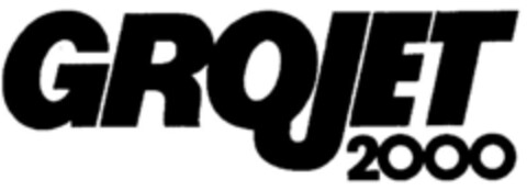 GROJET 2000 Logo (DPMA, 07/19/1990)