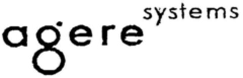 agere systems Logo (DPMA, 04.12.2000)