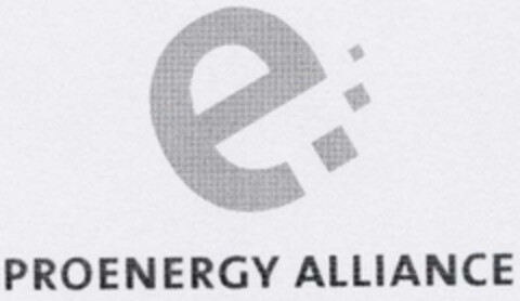 PROENERGY ALLIANCE Logo (DPMA, 23.01.2001)