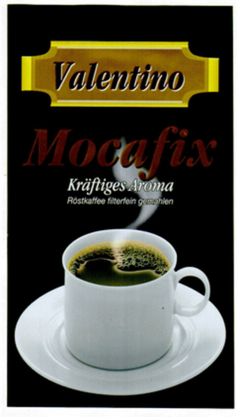 Valentino Mocafix Kräftiges Aroma Logo (DPMA, 18.04.2001)