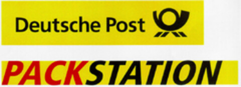 Deutsche Post PACKSTATION Logo (DPMA, 09/07/2001)