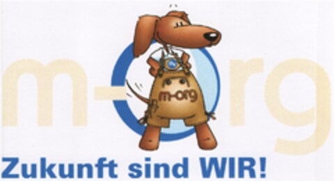 m-org Zukunft sind WIR! Logo (DPMA, 05/15/2008)