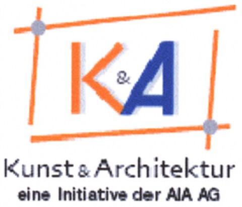 K & A Kunst & Architektur Logo (DPMA, 25.08.2009)