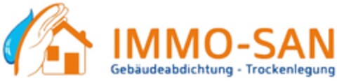 IMMO-SAN Gebäudeabdichtung - Trockenlegung Logo (DPMA, 20.04.2011)