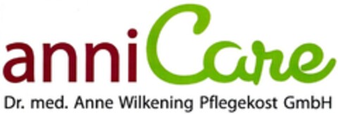 anniCare Dr. med. Anne Wilkening Pflegekost GmbH Logo (DPMA, 16.02.2012)
