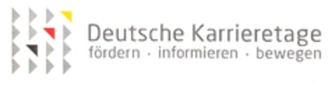 Deutsche Karrieretage fördern informieren bewegen Logo (DPMA, 08/29/2013)