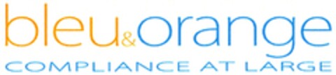 bleu & orange COMPLIANCE AT LARGE Logo (DPMA, 25.08.2014)