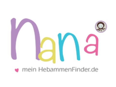 Nana mein HebammenFinder.de Logo (DPMA, 30.05.2015)