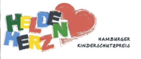 HELDENHERZ HAMBURGER KINDERSCHUTZPREIS Logo (DPMA, 09.06.2016)