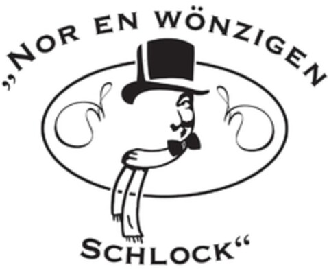 "NOR EN WÖNZIGEN SCHLOCK" Logo (DPMA, 28.06.2016)