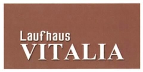 Laufhaus VITALIA Logo (DPMA, 10.08.2017)