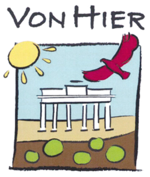 VON HIER Logo (DPMA, 16.04.2019)