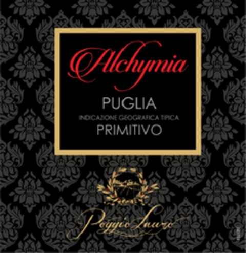 Alchymia PUGLIA PRIMITIVO Logo (DPMA, 23.01.2020)