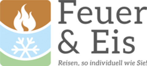 Feuer & Eis Reisen, so individuell wie Sie! Logo (DPMA, 08.04.2021)