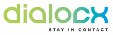 dialocx STAY IN CONTACT Logo (DPMA, 08/27/2021)