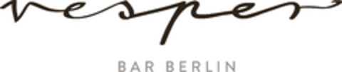 vesper BAR BERLIN Logo (DPMA, 02/09/2022)