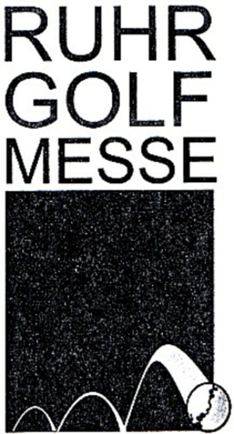 RUHR GOLF MESSE Logo (DPMA, 07.02.2003)