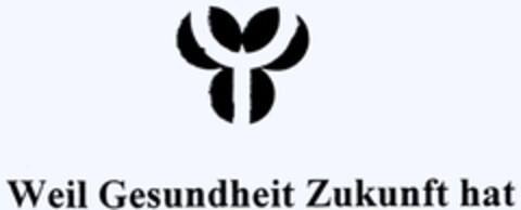 Weil Gesundheit Zukunft hat Logo (DPMA, 05/16/2003)