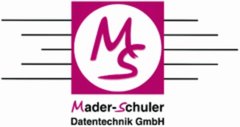 Mader-Schuler Datentechnik GmbH Logo (DPMA, 07/16/2003)