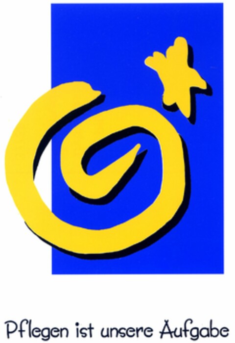 Pflegen ist unsere Aufgabe Logo (DPMA, 11/03/2004)