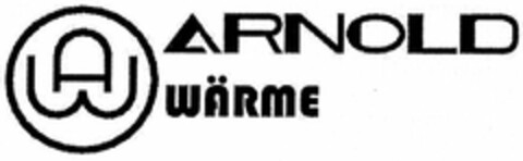 ARNOLD WÄRME Logo (DPMA, 07.04.2005)