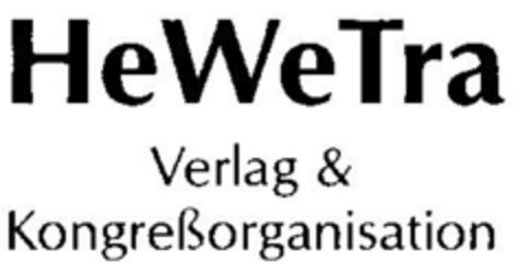 HeWeTra Verlag & Kongreßorganisation Logo (DPMA, 03/11/1995)