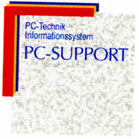 PC-SUPPORT  PC-Technik Informationssytem Logo (DPMA, 05.05.1995)