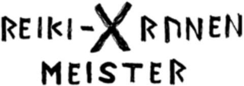 REIKI-X RUNEN MEISTER Logo (DPMA, 27.02.1996)