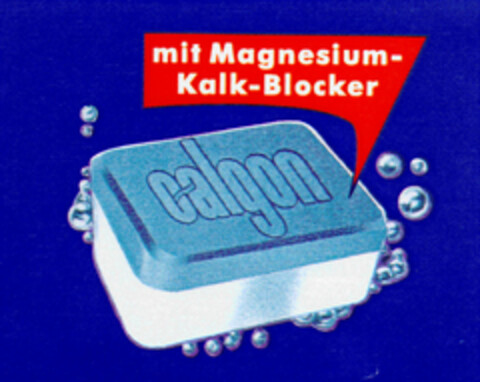 calgon mit Magnesium-Kalk-Blocker Logo (DPMA, 12.07.1996)