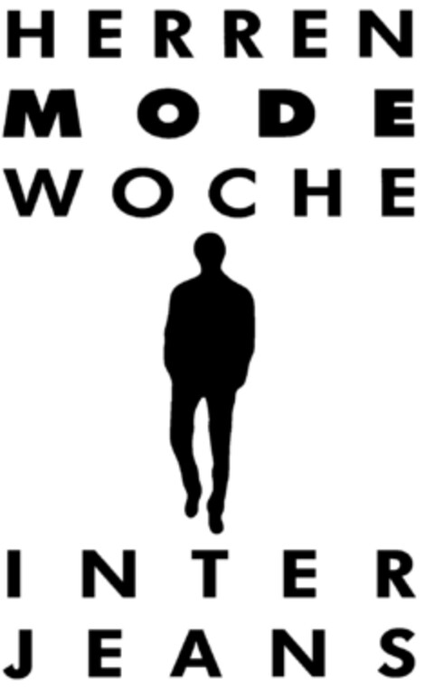 HERREN MODE WOCHE INTER JEANS Logo (DPMA, 14.11.1996)
