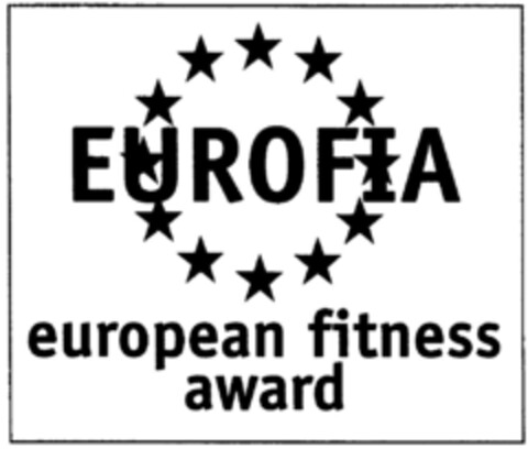 EUROFIA european fitness award Logo (DPMA, 01/27/1999)