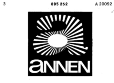 annen Logo (DPMA, 03/07/1969)