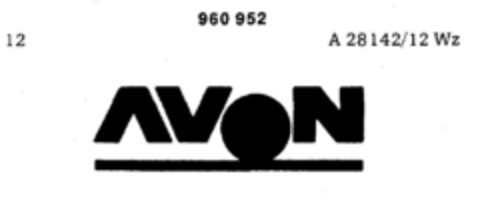 AVON Logo (DPMA, 06.07.1976)