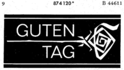 GUTEN TAG Logo (DPMA, 10.07.1970)