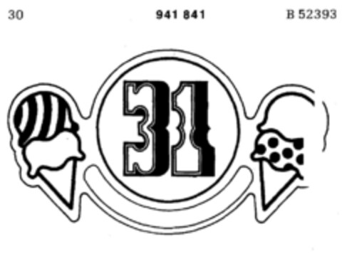 31 Logo (DPMA, 16.03.1974)