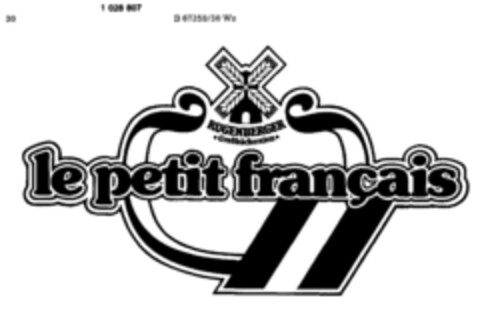 lepetit francais Logo (DPMA, 04.02.1981)