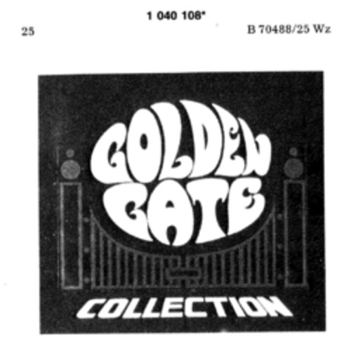 GOLDEN GATE COLLECTION Logo (DPMA, 02.06.1982)