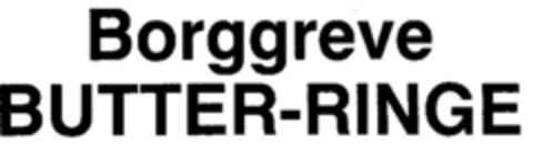 Borggreve BUTTER-RINGE Logo (DPMA, 09.02.1989)