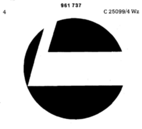 961737 Logo (DPMA, 11.11.1975)