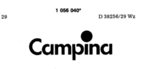 Campina Logo (DPMA, 02/19/1983)